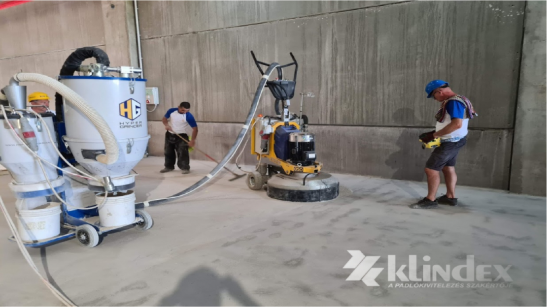 profi betoncsiszolás a klindextől