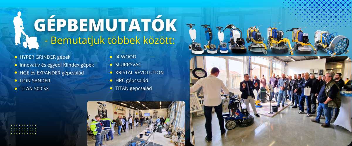 gépbemutató