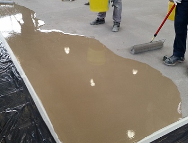 Ipari ultratop padló öntés