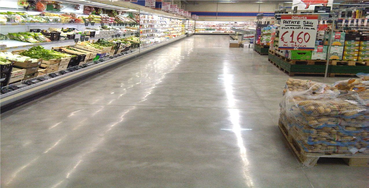 superconcrete hs csiszolás beton eredmény