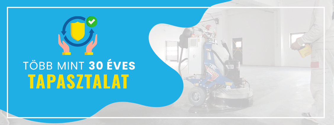 Több mint 30 éves tapasztalat
